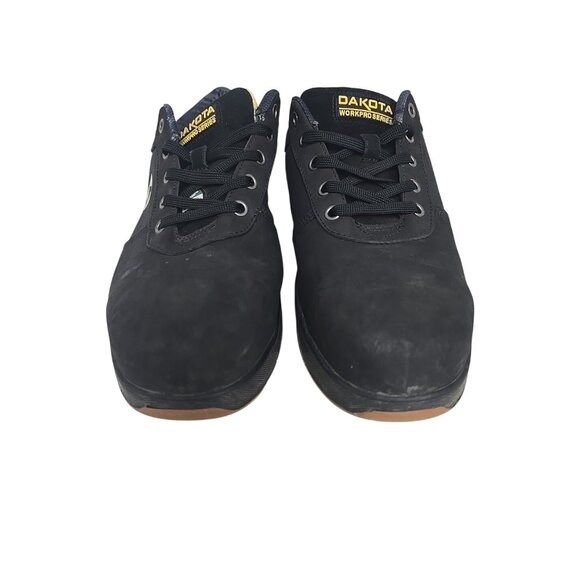 DAKOTA Men's Steel Toe Steel Plate Skate Safety Work Shoes 3613 Black Size 9M - Picture 6 of 8
